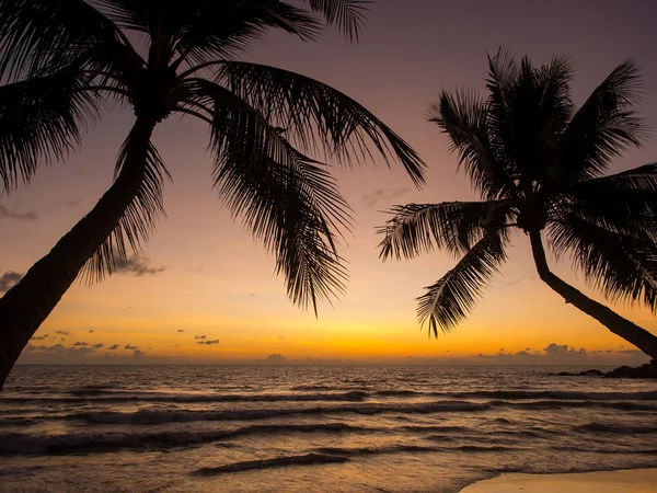 Moře slunce na ostrově Koh Samui — Stock fotografie
