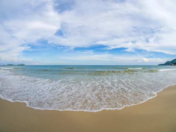 Zand strand en Golf — Stockfoto