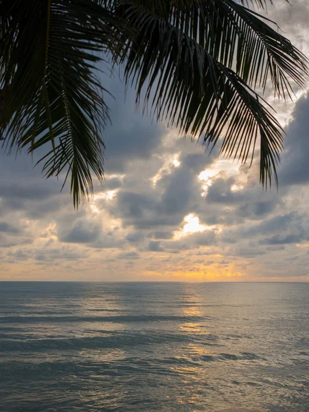 Alba di mare nell'isola di Koh Samui — Foto Stock