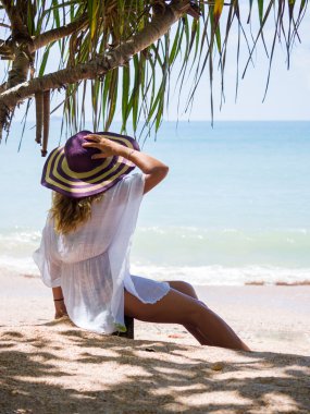 kadın Tayland Beach