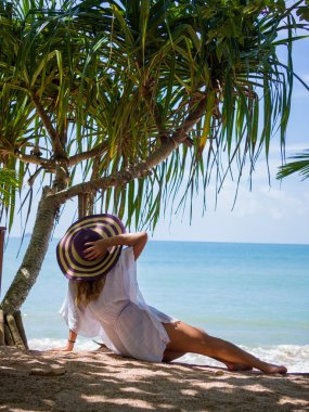 kadın Tayland Beach