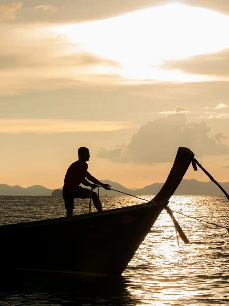 Barco en Phuket Tailandia — Foto de Stock