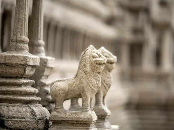 Model of the old temple in the rand Palace in Bangkok — Stock Photo, Image