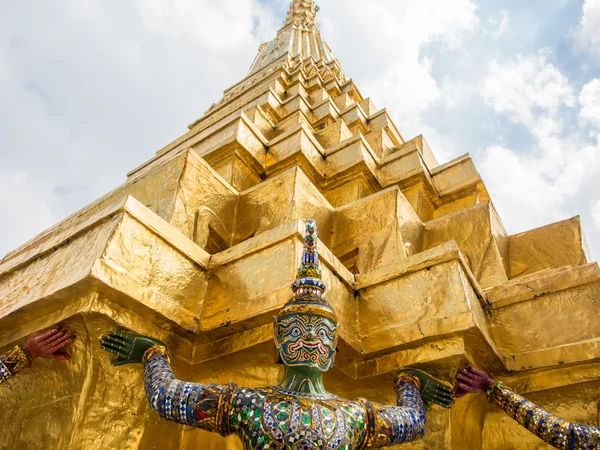 Grand Palais et Temple du Bouddha Émeraude à Bangkok — Photo