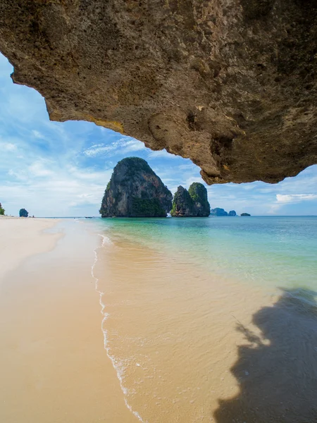Den tropiska railay beach thailand — Stockfoto