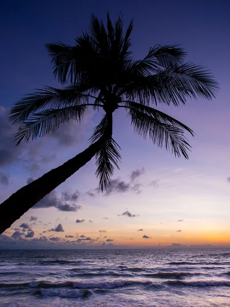Morze wschód słońca na wyspie Koh Samui — Zdjęcie stockowe