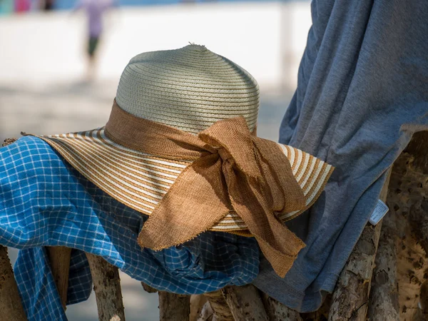 在泰国海滩上的帽子 — 图库照片