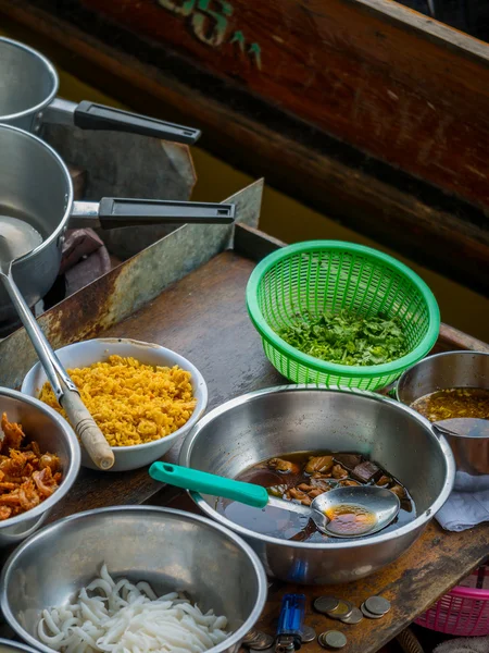 Den flytande marknaden i Bangkok — Stockfoto