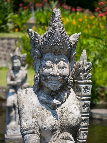 Skulptur im taman ujung Wasserpalast, bali — Stockfoto