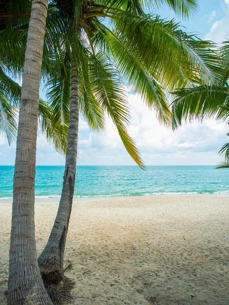 Praia tropical da ilha de Koh Samui — Fotografia de Stock