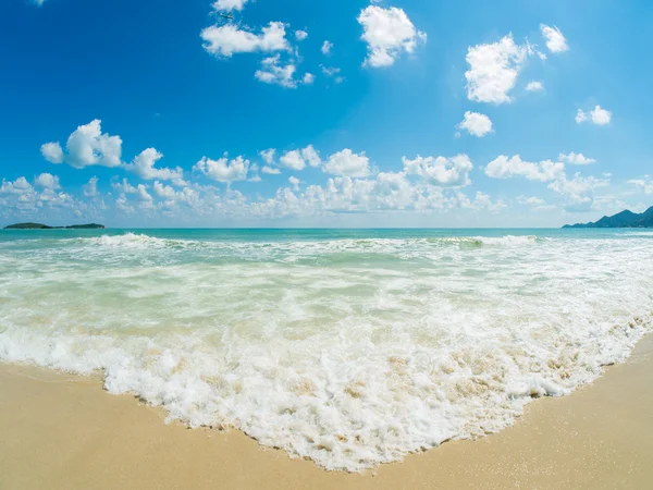 Tropikalnej plaży na Koh Samui — Zdjęcie stockowe