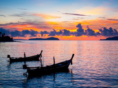 güzel gündoğumu rawai Phuket