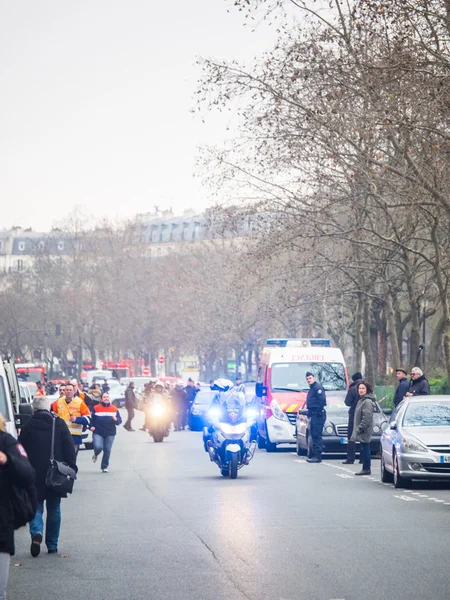 Charlie Hebdo masacre Paris Francia — Foto de Stock