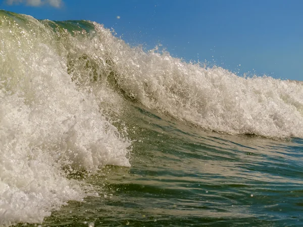 Vlny oceánu zblízka — Stock fotografie