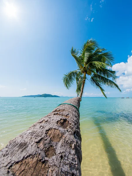 苏梅岛的热带海滩岛 — 图库照片