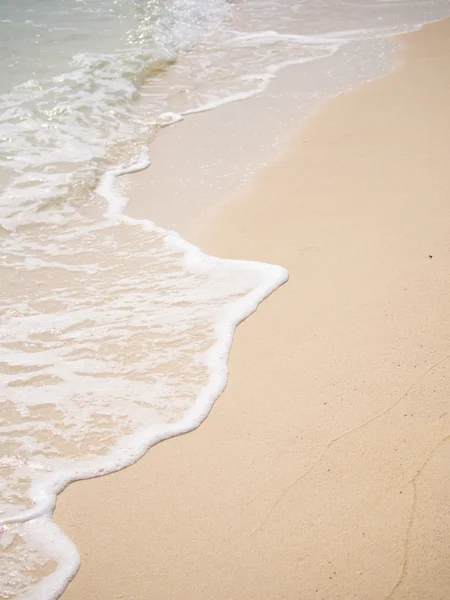 Zand strand en Golf — Stockfoto