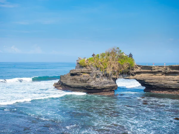 The Tanah Lot temple, in Bali island — Stock Photo, Image