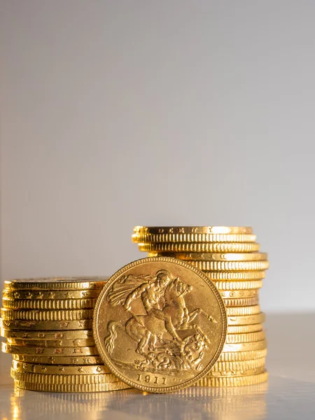 Georges V монети — стокове фото