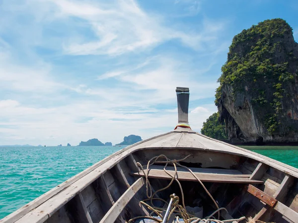 Csónakot Krabi Thaiföld — Stock Fotó