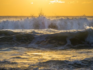 Koh Samui Adası Deniz gündoğumu
