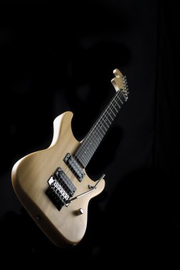 elektro gitar doğal ahşap