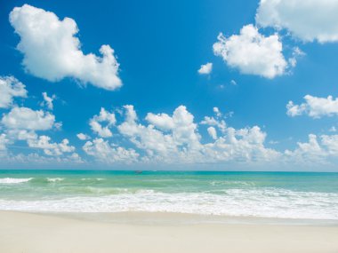 Görünüm Chaweng Beach, Koh Samui, Tayland