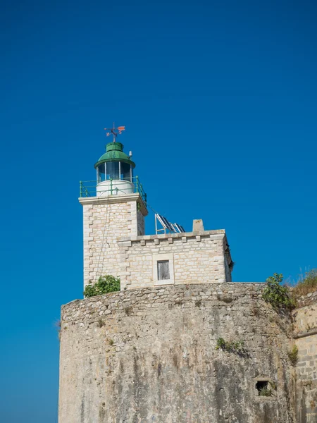 Slott av Ayia Mavra på Lefkas island — Stockfoto