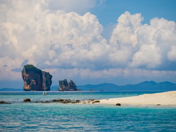 Tup Kaek beach. Prowincja Krabi — Zdjęcie stockowe