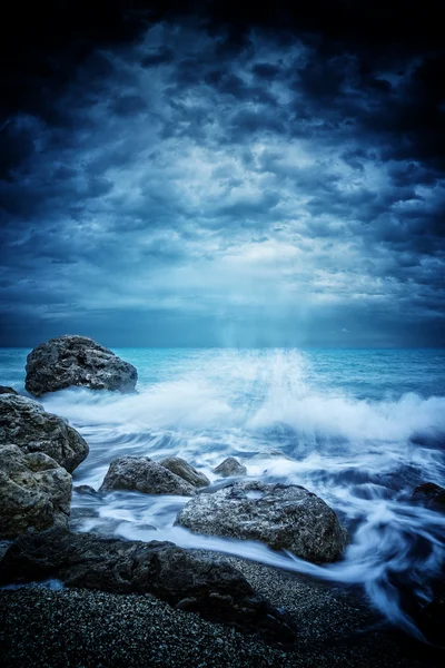 Kathisma Beach, île de Lefkada en mer Ionienne — Photo