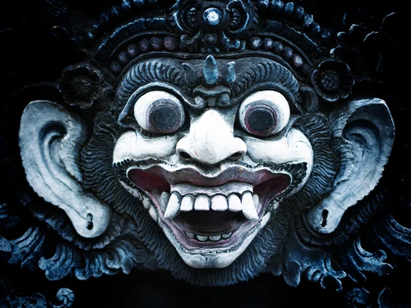 Antyczny posąg Balijski świątyni — Zdjęcie stockowe