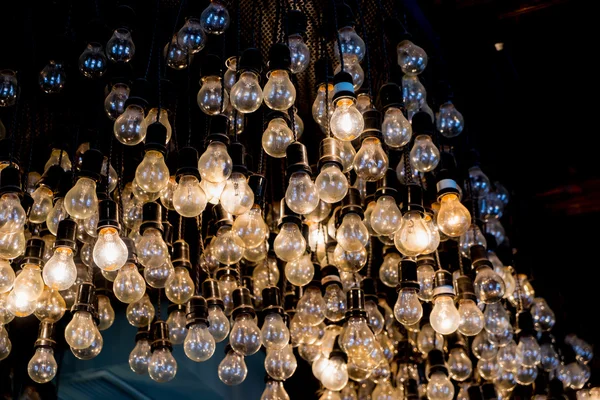 Decorative antique style light bulbs — Stock Photo, Image
