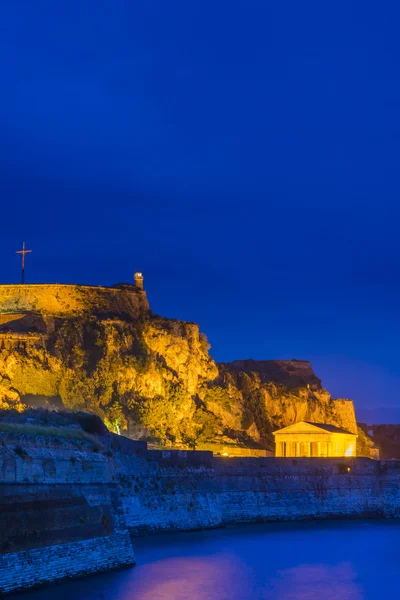 Old fortress of Corfu island Greece — Stock Photo, Image