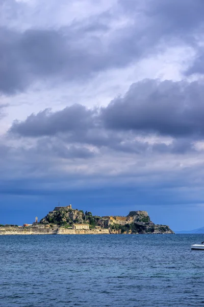 Velha fortaleza de Corfu ilha Grécia — Fotografia de Stock