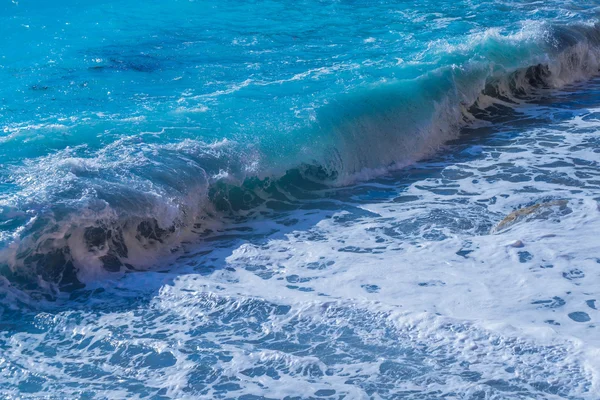 Ondas oceânicas azuis — Fotografia de Stock