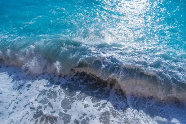 Onde blu dell'oceano — Foto Stock