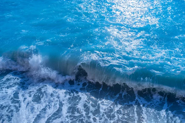 Blue ocean waves — Stock Photo, Image