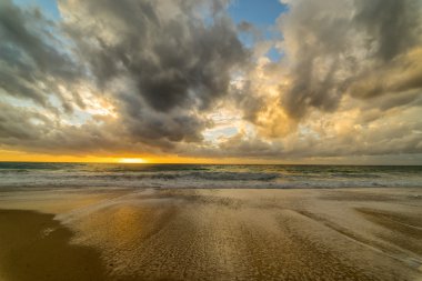 Azure, arka plan, plaj, güzel, mavi, sakin, sakinleştirici, açık,