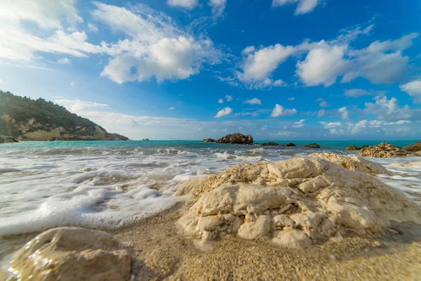 レフカダ島島アギオスなべビーチ — ストック写真