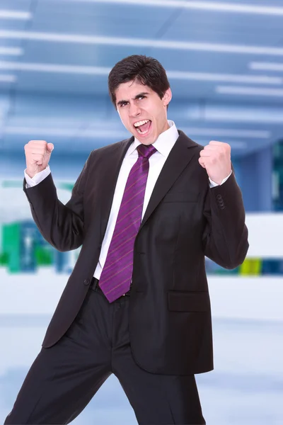 Portrait of business man in suit — Stock Photo, Image