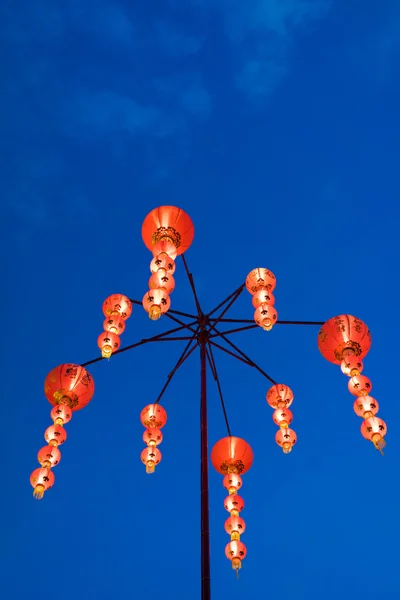 Kleine chinesische Laternen — Stockfoto