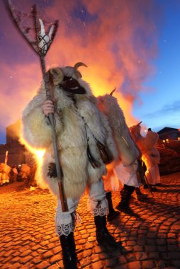 Busojaras Mohacs içinde