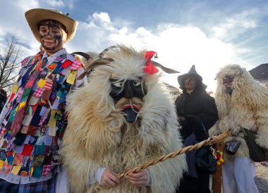 Busojaras Mohacs içinde