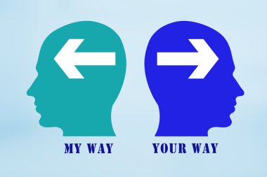 My way your way  clipart