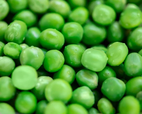 Heap Fresh Green Peas — Stock Photo, Image