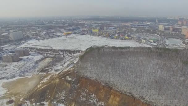 Аэрофловер-Ледяное озеро — стоковое видео