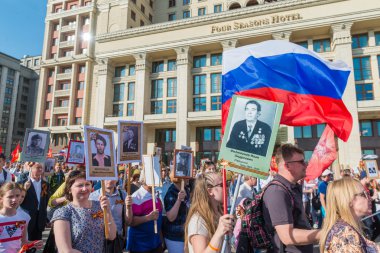 Moskova 'daki Ölümsüz Alay