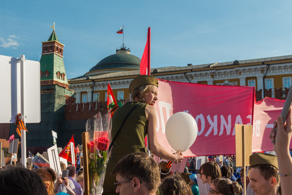 Immortal Regiment in Moscow