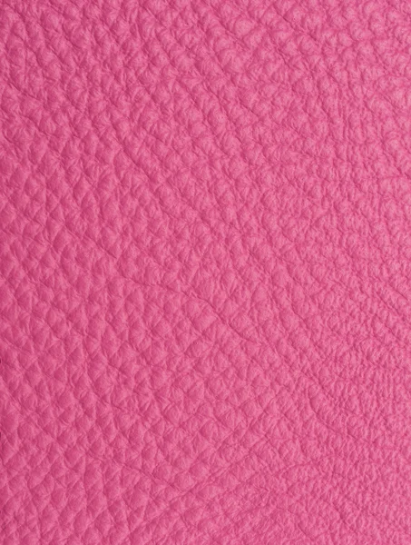 Pink leather macro shot — Stock Photo, Image