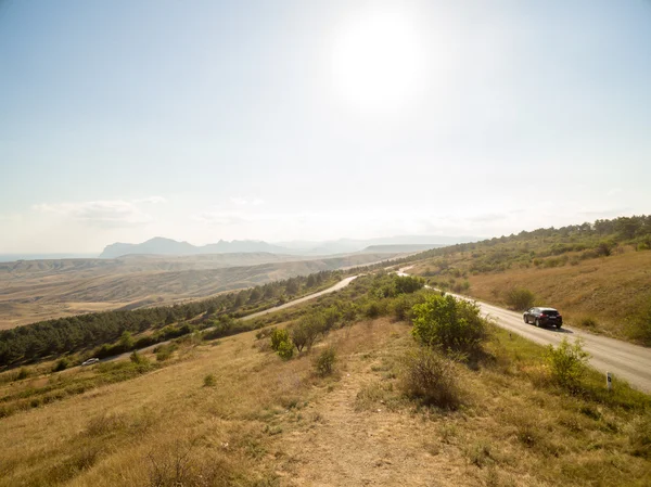 El paisaje aéreo en la Crimea —  Fotos de Stock