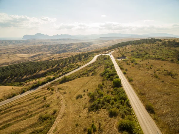 El paisaje aéreo en la Crimea —  Fotos de Stock